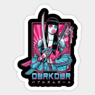 Anime style Sticker